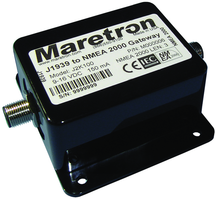 Maretron J2K100-01 - J1939-adapter för motorövervakning, NMEA 2000
