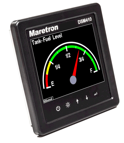 Maretron DSM410-01 - 4.1 inch bright NMEA 2000 display with alarm