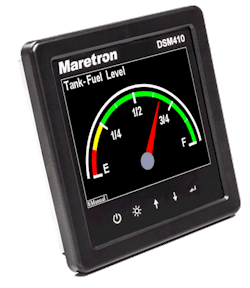 Maretron DSM410-01 - 4.1 inch bright NMEA 2000 display with alarm