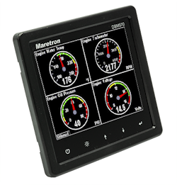  Maretron DSM570-01 - 5,7 tommer lys NMEA 2000 skærm med alarm