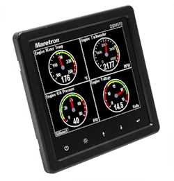 Maretron DSM570-01 - 5,7tum ljusstark NMEA 2000-display med larm
