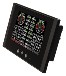 Maretron TSM810C-01 – 8-Zoll-Steuerungs- und Überwachungsbildschirm für NMEA 2000. Touchscreen. Einschließlich N2KView