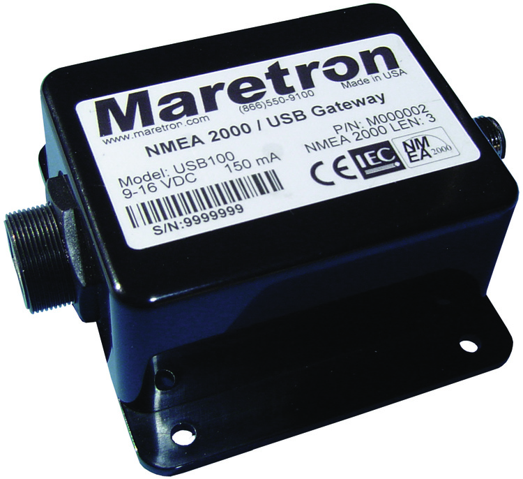 Maretron USB100-01 - Gateway NMEA 2000 till en pc (USB), NMEA 2000