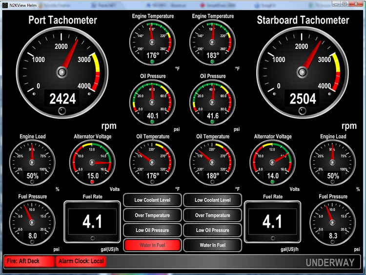  Maretron N2KView - N2KView kontrol- og styringsprogram til NMEA 2000. Til NMEA 2000, 1 licens til pc/mac