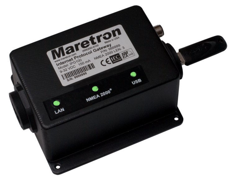 Maretron IPG100-01 - Ethernet Gateway NMEA 2000 med inbyggd N2KServer för Maretron N2KView