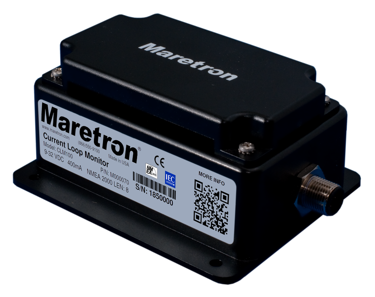 Maretron CLM100-01 - Module for general monitoring of up to 6 sensors, used with 4-20 mA sensors, NMEA 2000