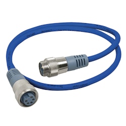 Maretron NM-NB1-NF-01.0 - MINI-kabel för NMEA 2000, 1,0 m Blå, hona - hane