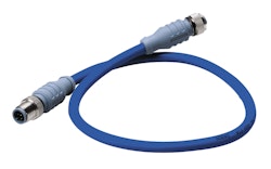 Maretron DM-DB1-DF-00.5 – MID-Kabel für NMEA 2000, 0,5 m, Blau, männlich – weiblich