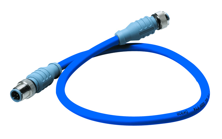 Maretron DM-DB1-DF-01.0 - MID-kabel för NMEA 2000, 1,0 m, blå, hane - hona