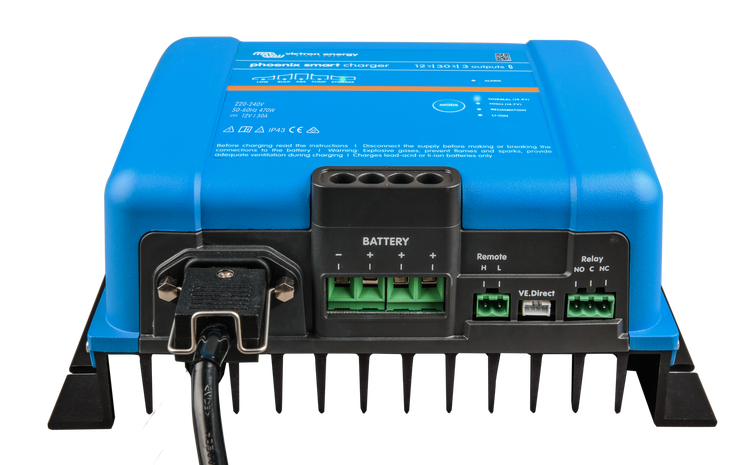 Victron Energy - Phoenix Smart IP43 Charger 12/30(3) 230V BT exkl kabel