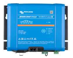 Victron Energy - Phoenix Smart IP43 Oplader 12/50(1+1) 230V BT ekskl. kabel