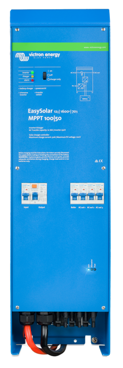 Victron Energy - EasySolar 24/1600/40-16 230V MPPT 100/50