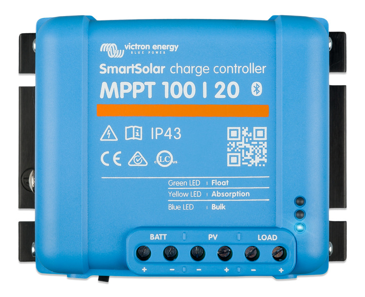 Victron Energy - SmartSolar MPPT 100/20 Solcellsregulator