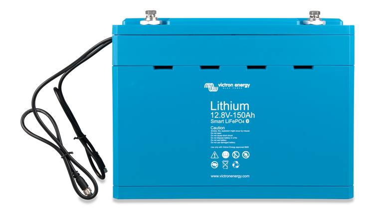 Victron Energy BAT512116610 - Lithium-batteri 12,8V/160Ah, Smart Bluetooth