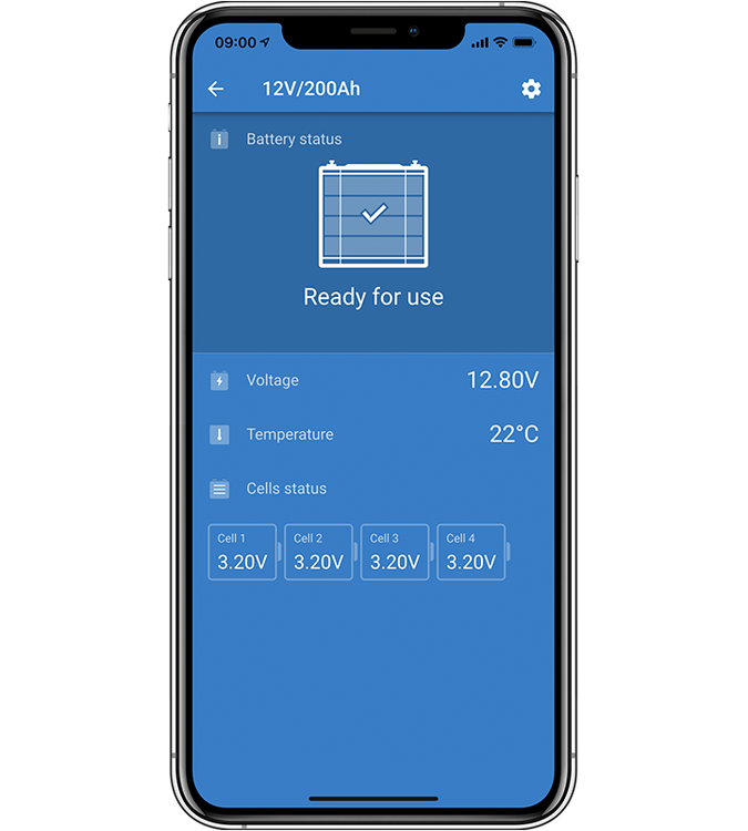  Victron Energy - Lithium Batteri 12,8V/200Ah Smart Bluetooth