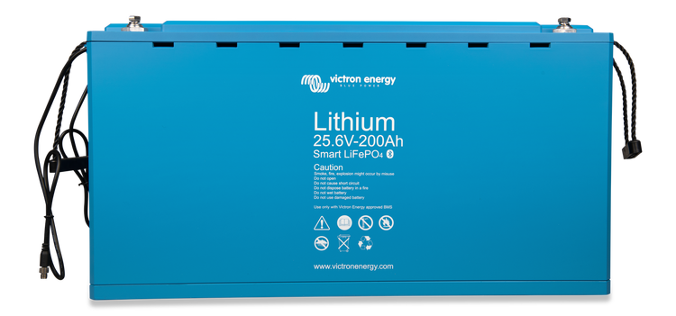 Victron Energy BAT524120410 - Lithium-batteri 24V 200Ah Smart Bluetooth