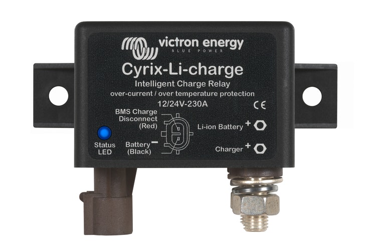 Victron Energy - Cyrix-Li-charge Laddningsrelä 12/24-230A (utan startbatteri)