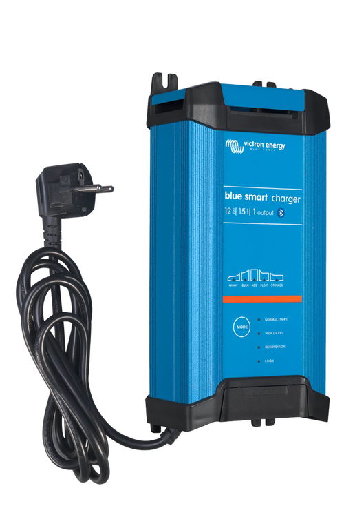 Victron Energy - Blue Smart IP22 batteriladdare 12V/15A 1 utgång BT Lithium och blybatterier