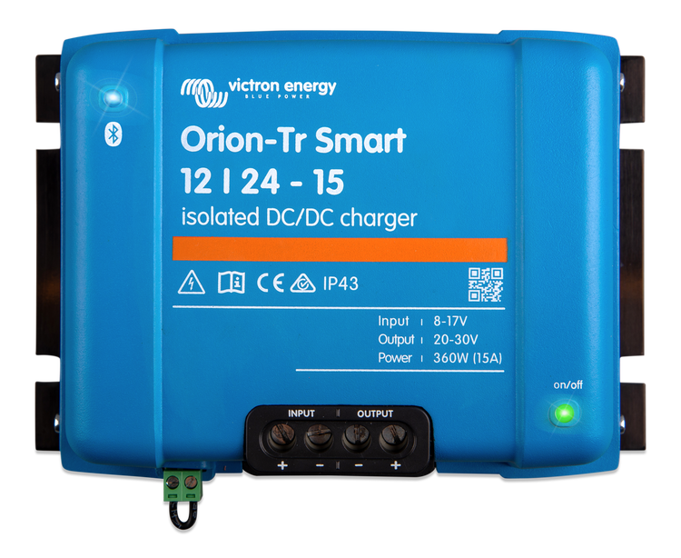 Victron Energy - Orion-Tr Smart Isolerad DC-DC-laddare 12/24-15A (360W)