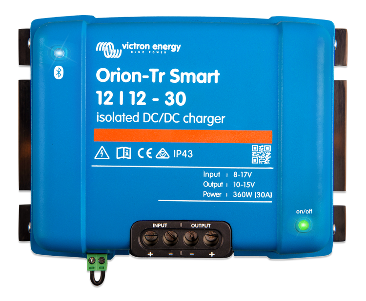 Victron Energy – Orion-Tr Intelligentes isoliertes DC/DC-Ladegerät 24/12–30 A (360 W)