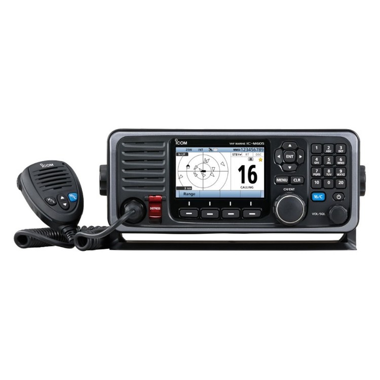 Icom 80605 - IC-M605EURO Fast Marinradio med AIS, DSC och GPS