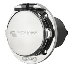 Victron Energy - Landströmsintag 16A/250V IP67, rostfritt stål