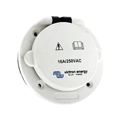  Victron Energy - Landstrømsindtag 16A/250V IP67, polyamid plast