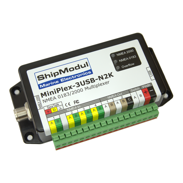ShipModul 1135 - MiniPlex-3USB-N2K, USB & NMEA 2000
