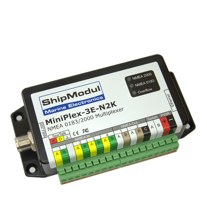 ShipModul 1136 – MiniPlex-3E-N2K, Ethernet und NMEA 2000