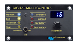 Victron Energy - Digitaalinen Multi Control 200/200A ohjauspaneeli Multille ja Quattrolle