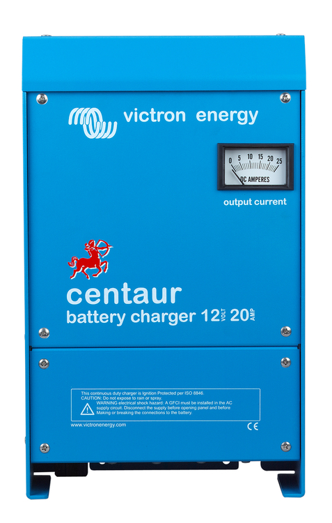 Victron Energy - Centaur batteriladdare 12V/20A 3 utgångar