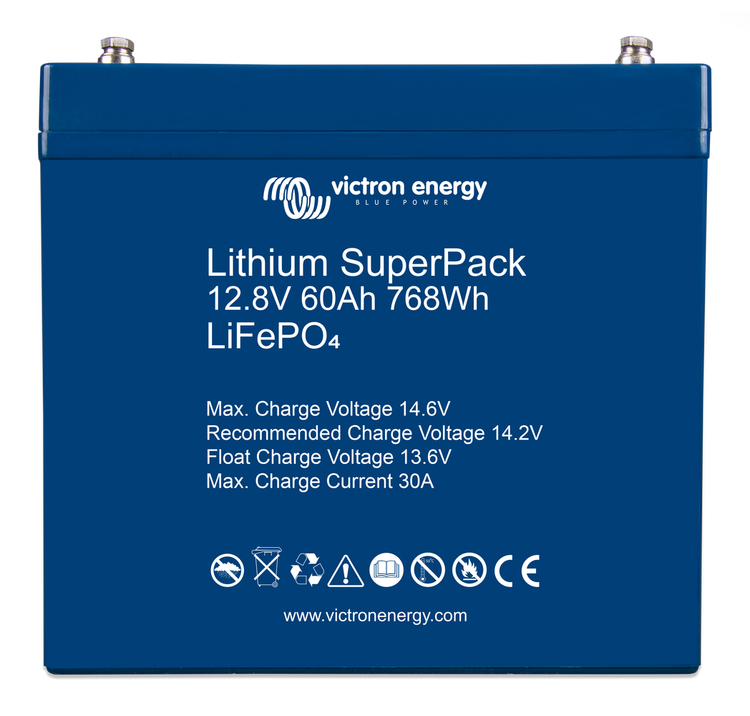 Victron Energy - Lithium SuperPack 12,8V/60Ah (M6)