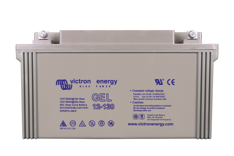 Victron Energy - GEL Batteri 12V/130 Ah CCA (SAE) 500