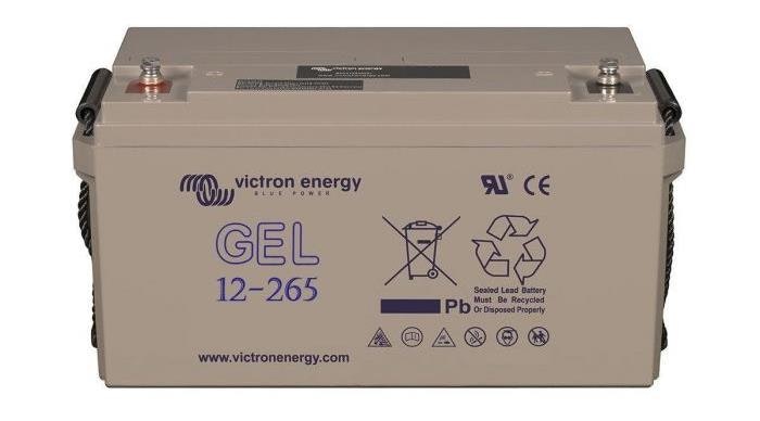 Victron Energy - GEL Battery 12V/265 Ah CCA (SAE) 650A