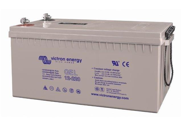 Victron Energy - GEL Batteri 12V/220 Ah CCA (SAE) 1100A