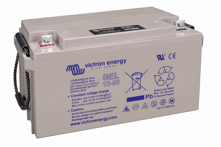 Victron Energy - GEL-Batterie 12V/90Ah CCA (SAE) 360A