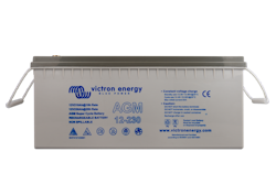Victron Energy - AGM Super Cycle Batteri 12V/230Ah CCA (SAE) 700, M8-gänga