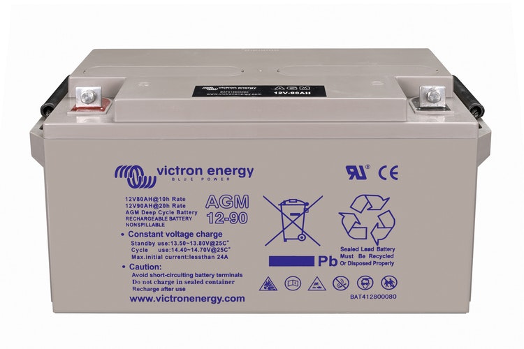 Victron Energy – AGM-Batterie 12 V/90 Ah