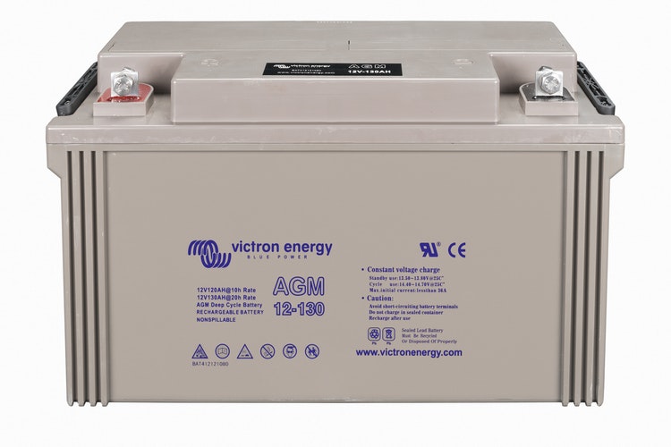 Victron Energy - AGM-batteri 12V/130 Ah CCA (SAE) 55 - Digital Skipper