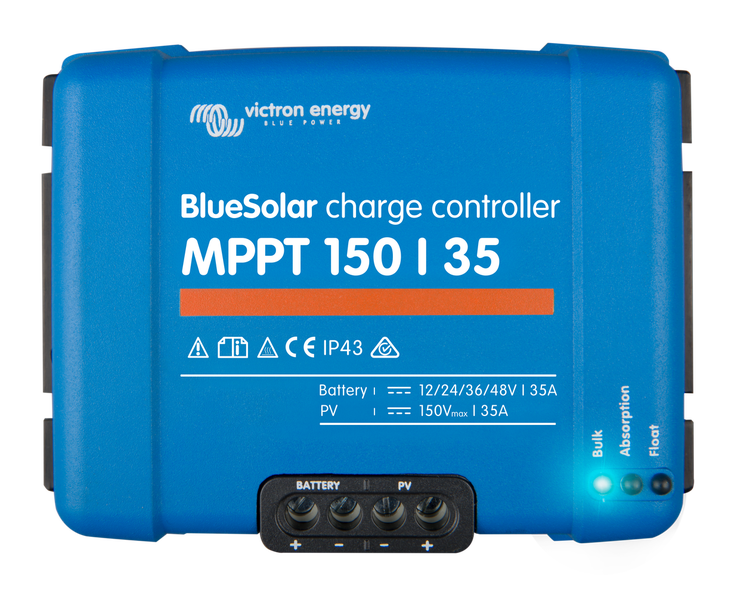 Victron Energy - BlueSolar MPPT 150/35 Solcellsregulator