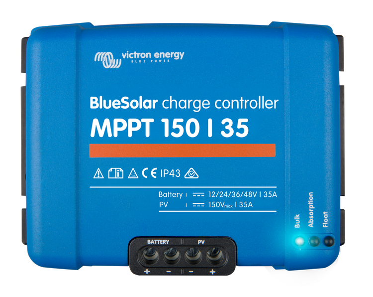 Victron Energy - BlueSolar MPPT 150/35 Solarregler, ohne BT