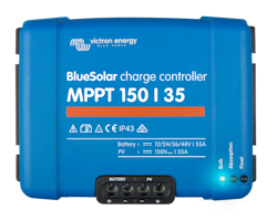 Victron Energy - BlueSolar MPPT 150/35 Solcellsregulator, utan BT