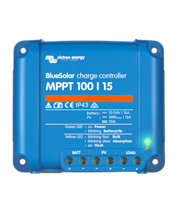 Victron Energy - BlueSolar MPPT 100/15 Solcellsregulator