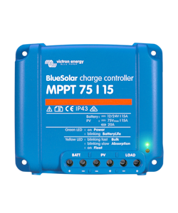 Victron Energy - BlueSolar MPPT 75/15 Solcellsregulator, utan BT