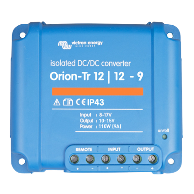 Victron Energy – Orion-Tr-eristetty DC-DC-muunnin 12/12-9A (110W)