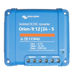 Victron Energy – Orion-Tr-eristetty DC-DC-muunnin 12/24-5A (120W)
