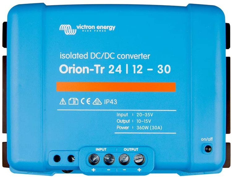 Victron Energy - Orion-Tr Isolerad DC-DC-omvandlare 24/12-30A (360W)