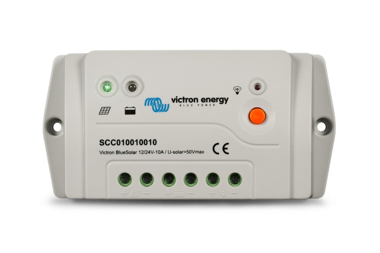  Victron Energy - BlueSolar PWM Pro 12/24V-10A aurinkosäädin, ilman BT:tä