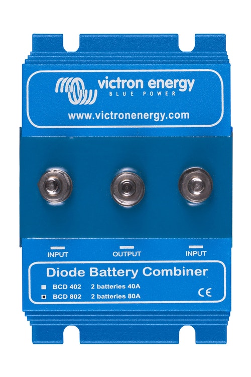  Victron Energy - Argo Battery Combiner BCD-802, 2 akkua sisään, 1 lähtö, 80A