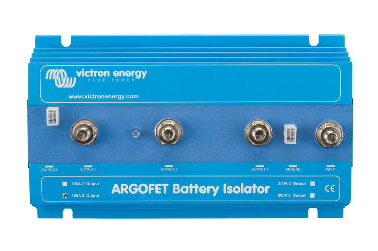 Victron Energy - Argo Laddningsfördelare FET 100-2 för två batterier, 100A